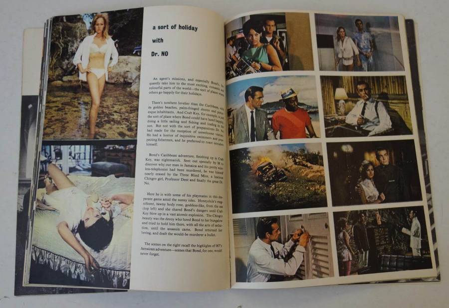 James Bond Film-Magazin originales britisches Filmmagazin